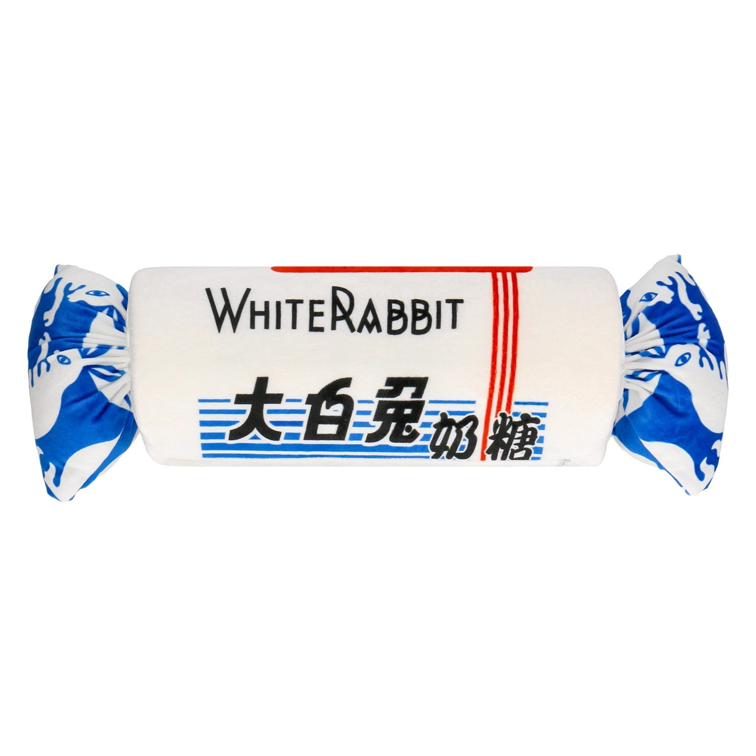 White Rabbit Andy White Rabbit Candy Pillow - Gift Wrapped — White Rabbit