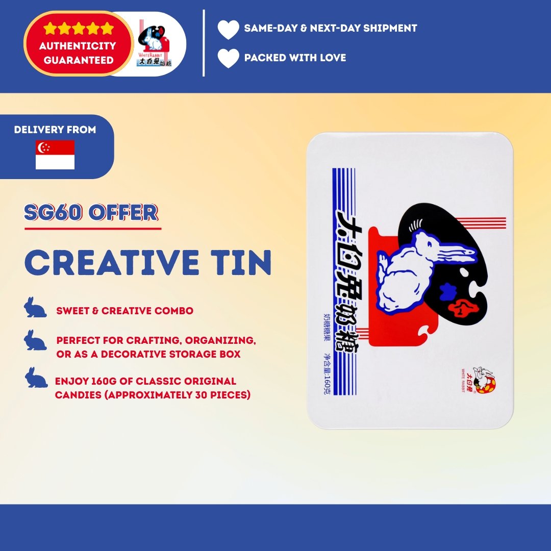 White Rabbit Creative Tin (160g)