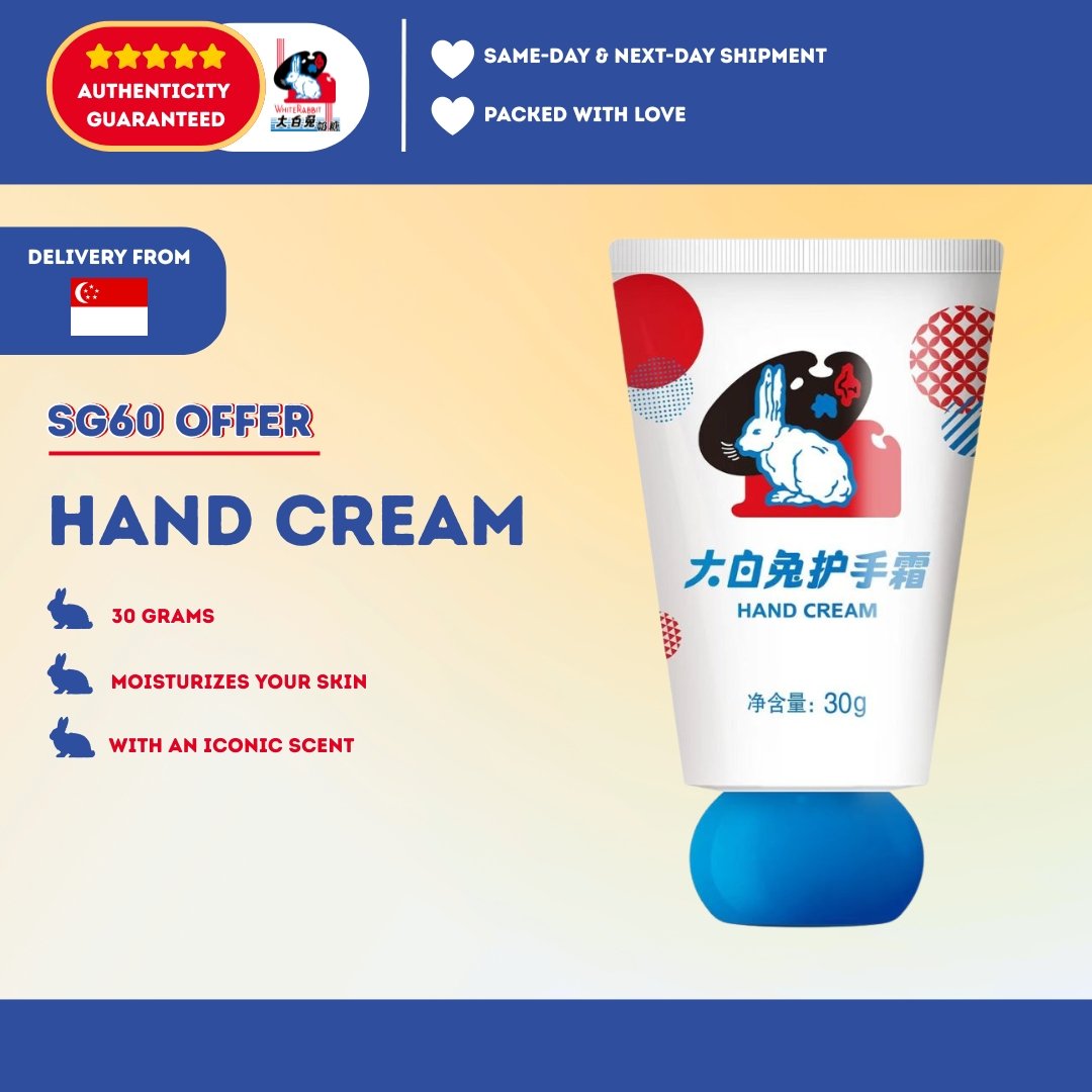 White Rabbit Hand Cream (30g)