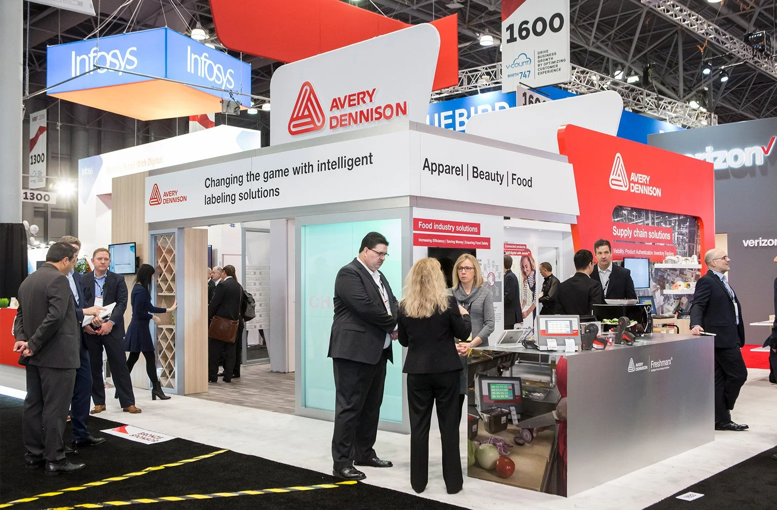 NRF booth Graphics - Avery Dennison