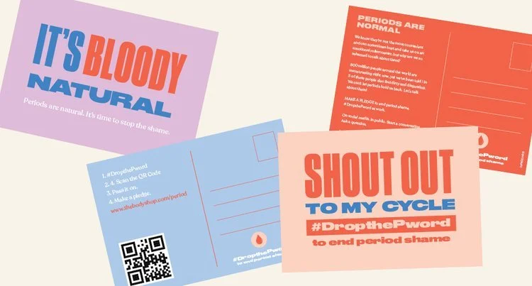 Period Campaign - The Body Shop