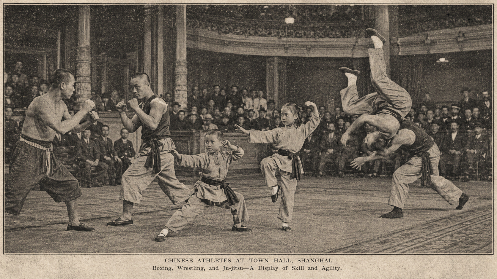 Before Guoshu: A 1923 Chinese Martial Arts Performance at Shanghai Town Hall - The North China Herald (3)