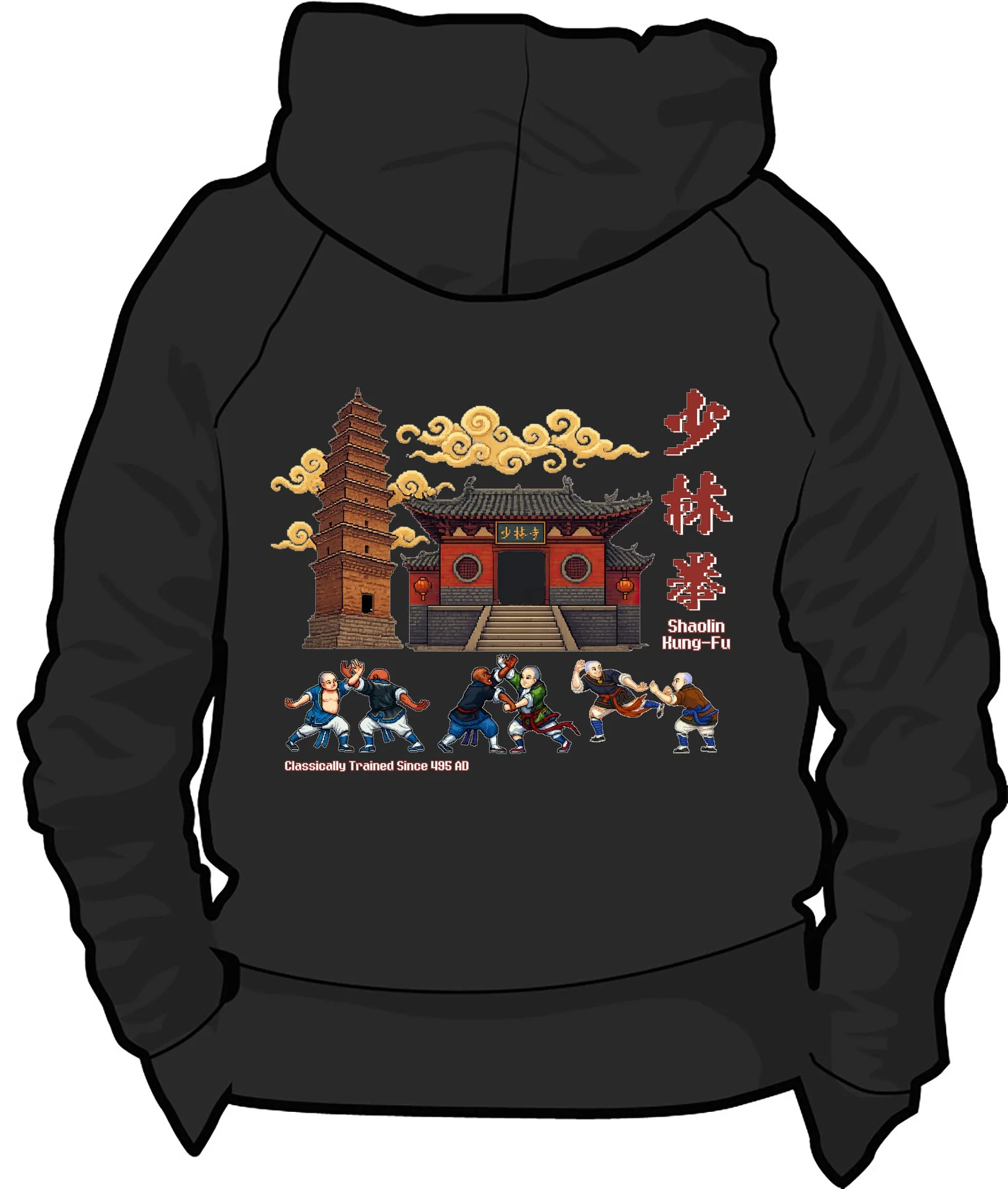 Shaolin Temple Motif Hoodie Black Layout B.jpg