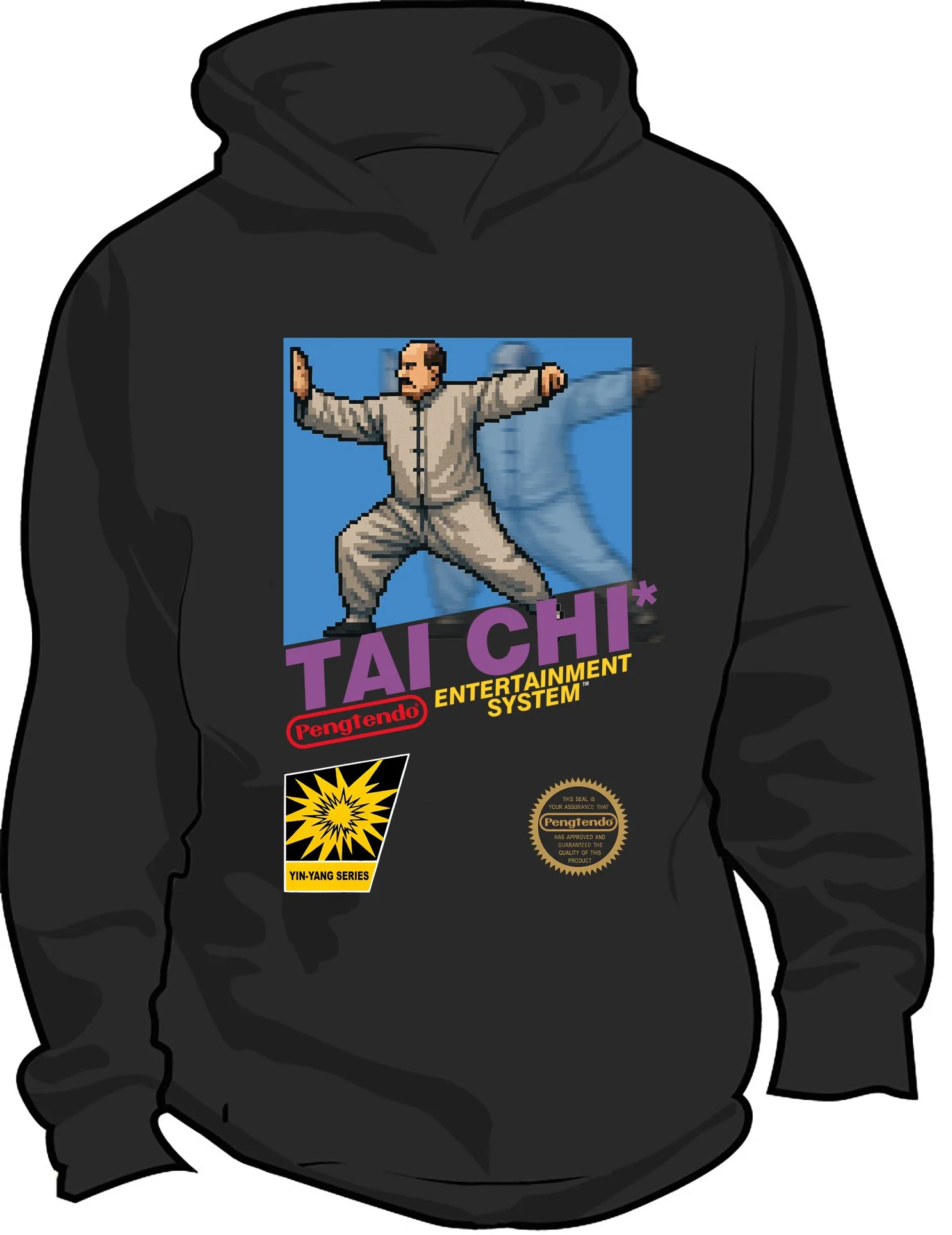 Tai Chi 8 Bit KF Master Hoodie Front.jpg