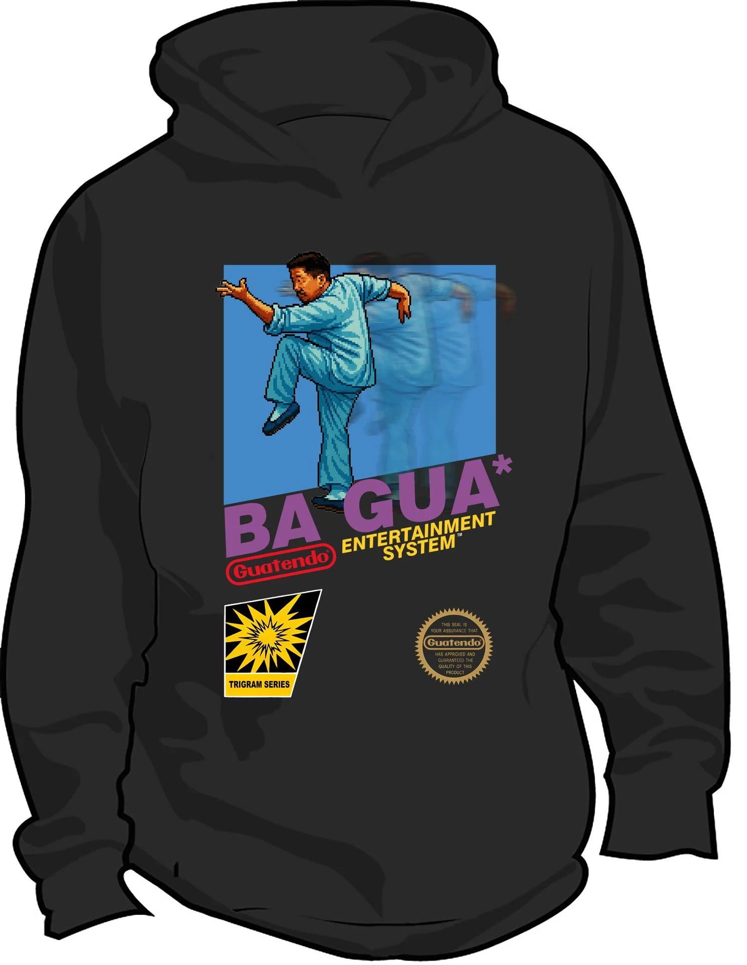 Bagua 8 Bit KF Master Hoodie Front.jpg