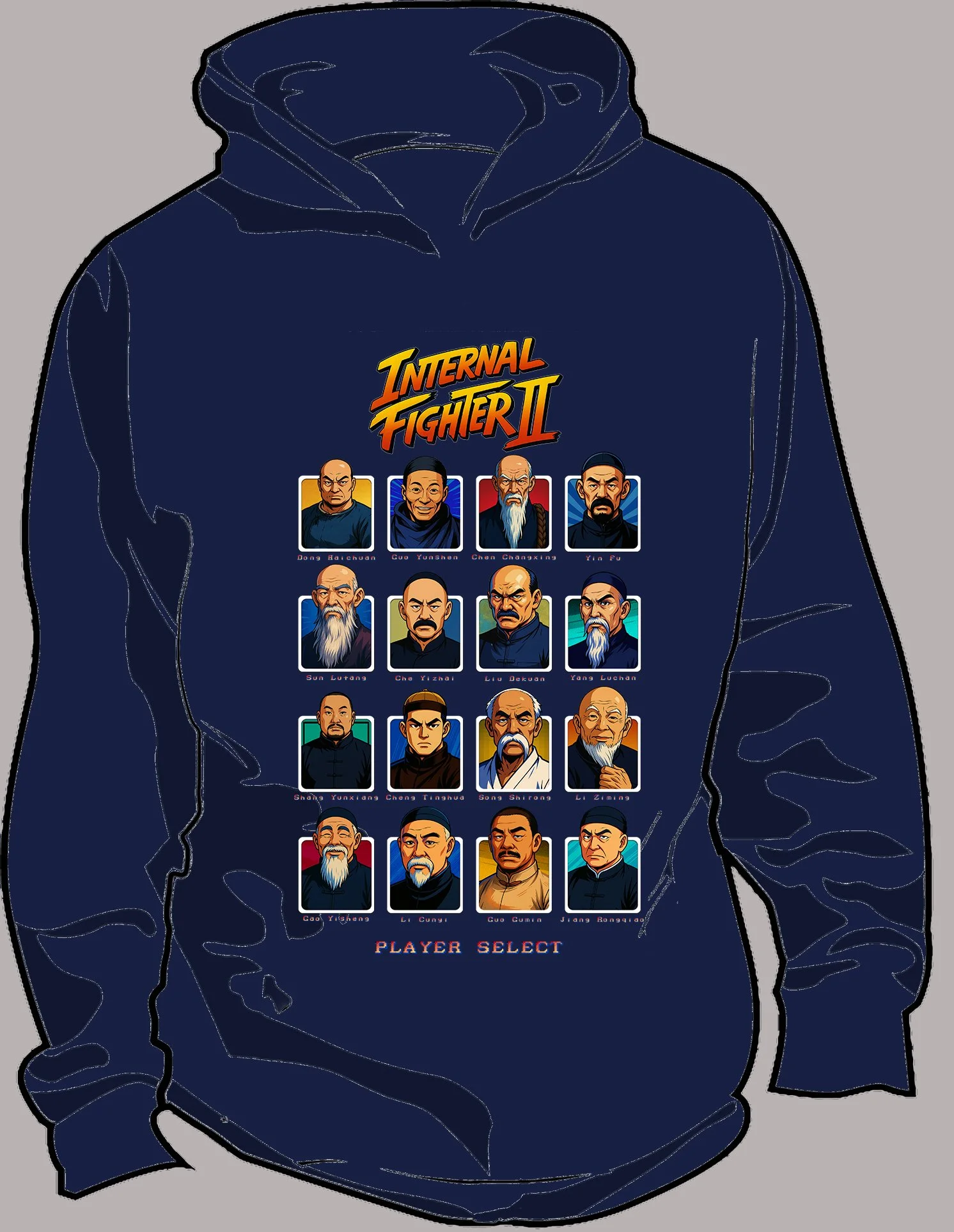 Internal Fighter ii Hoodie Front Navy.jpg