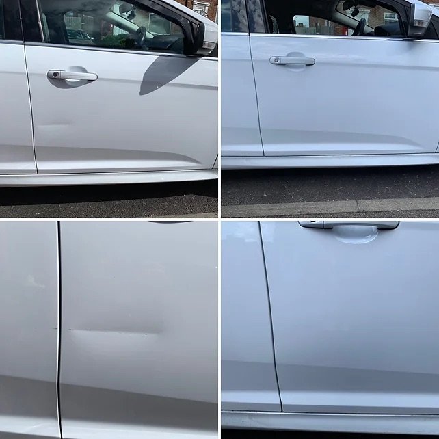 Ford Focus Door Crease Repaired by Dent FX