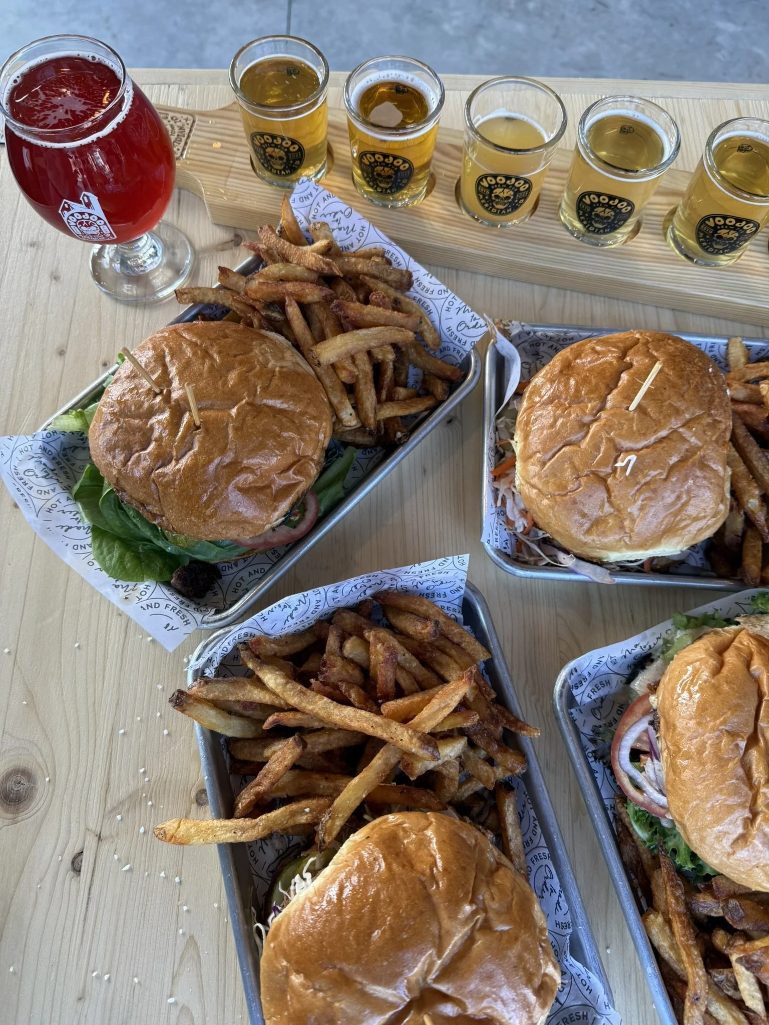 Voodoo Brewery Meridian Idaho Beer Burgers Giant Pretzel 2.JPEG