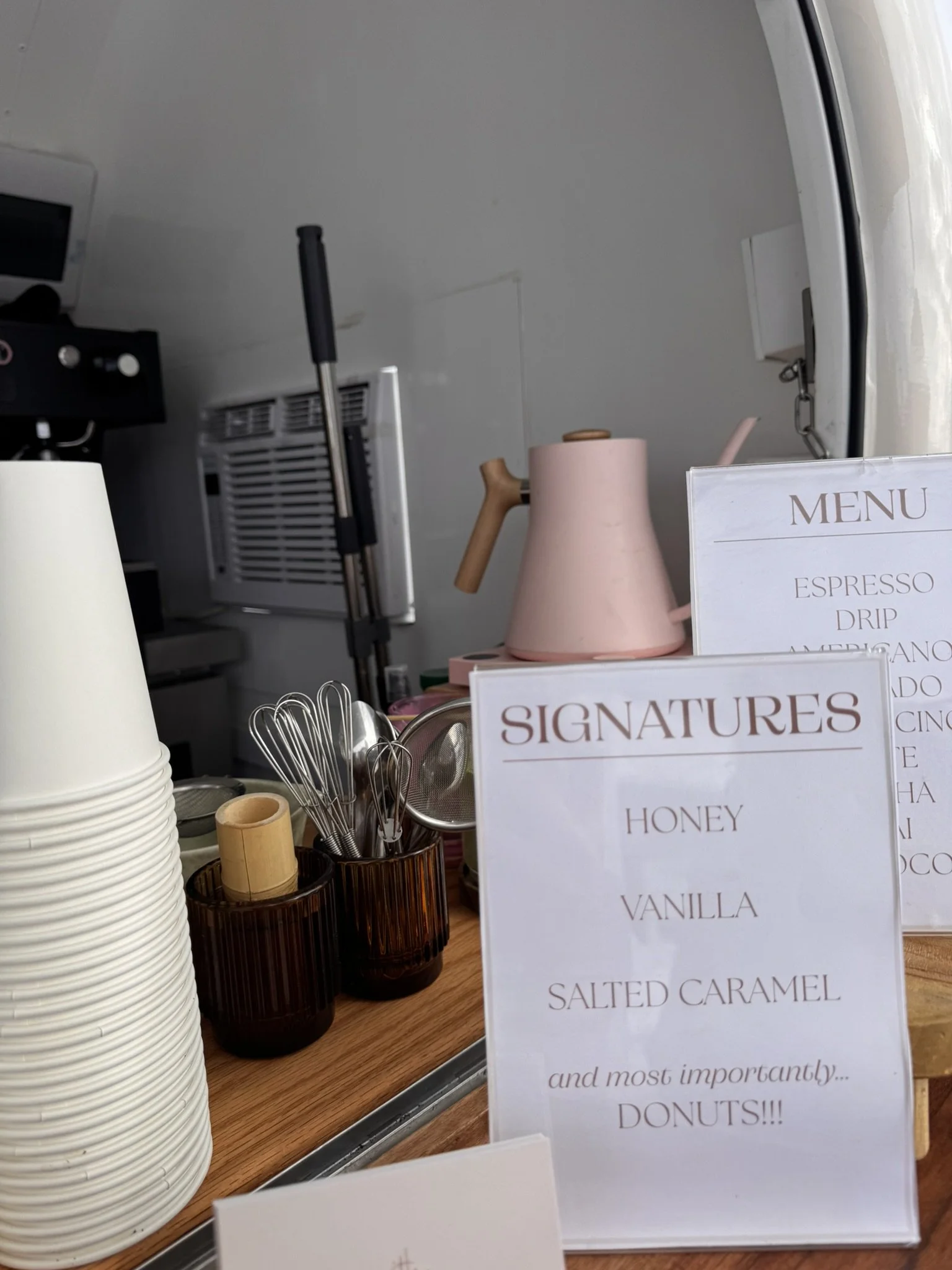 With Honey Coffee Cart Boise For Events Parties Social Event Espresso Truck 5.JPEG