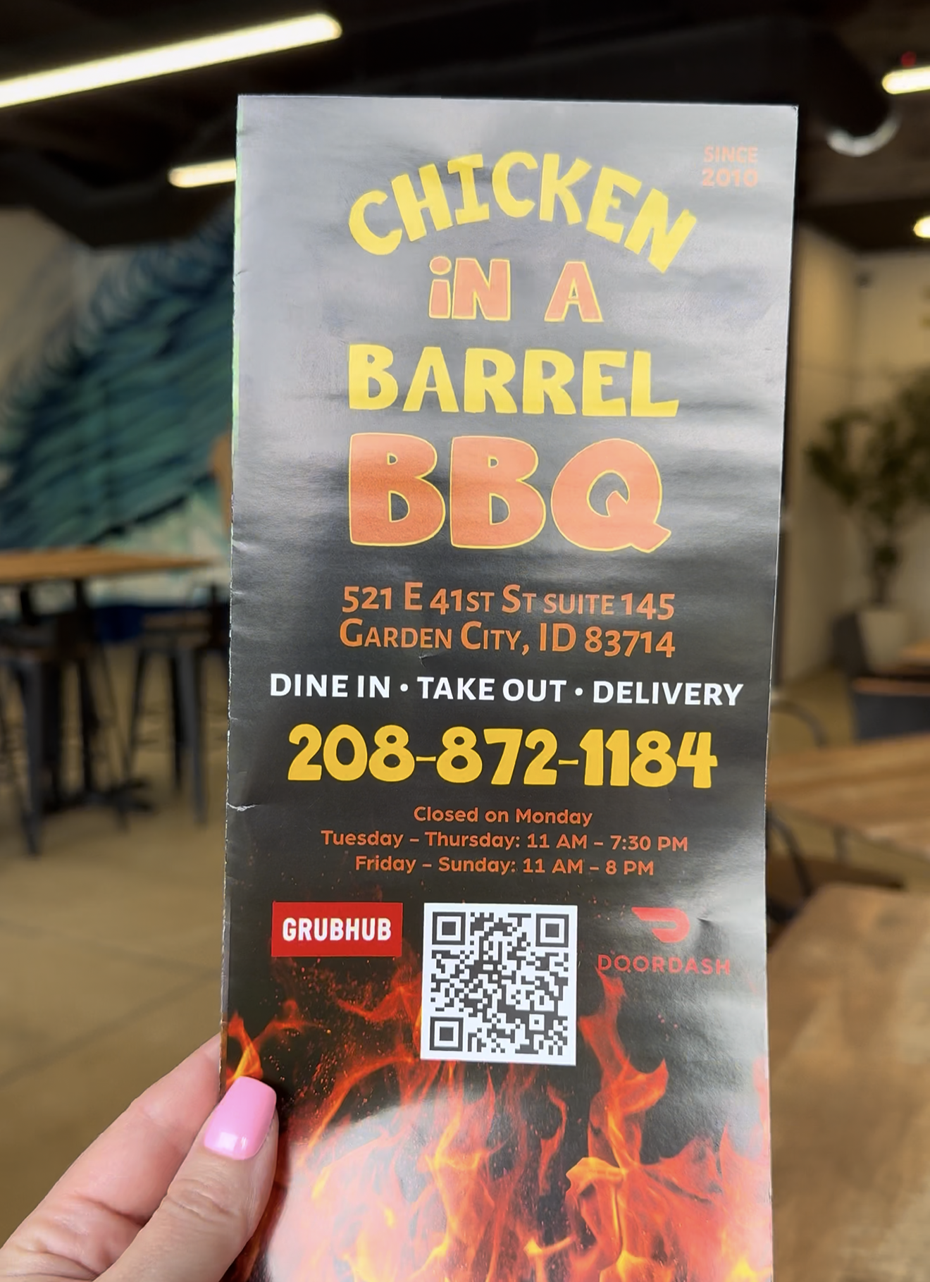 Chicken in a Barrel BBQ in Garden City Boise - Boardwalk Apartments Restaurants 9.png