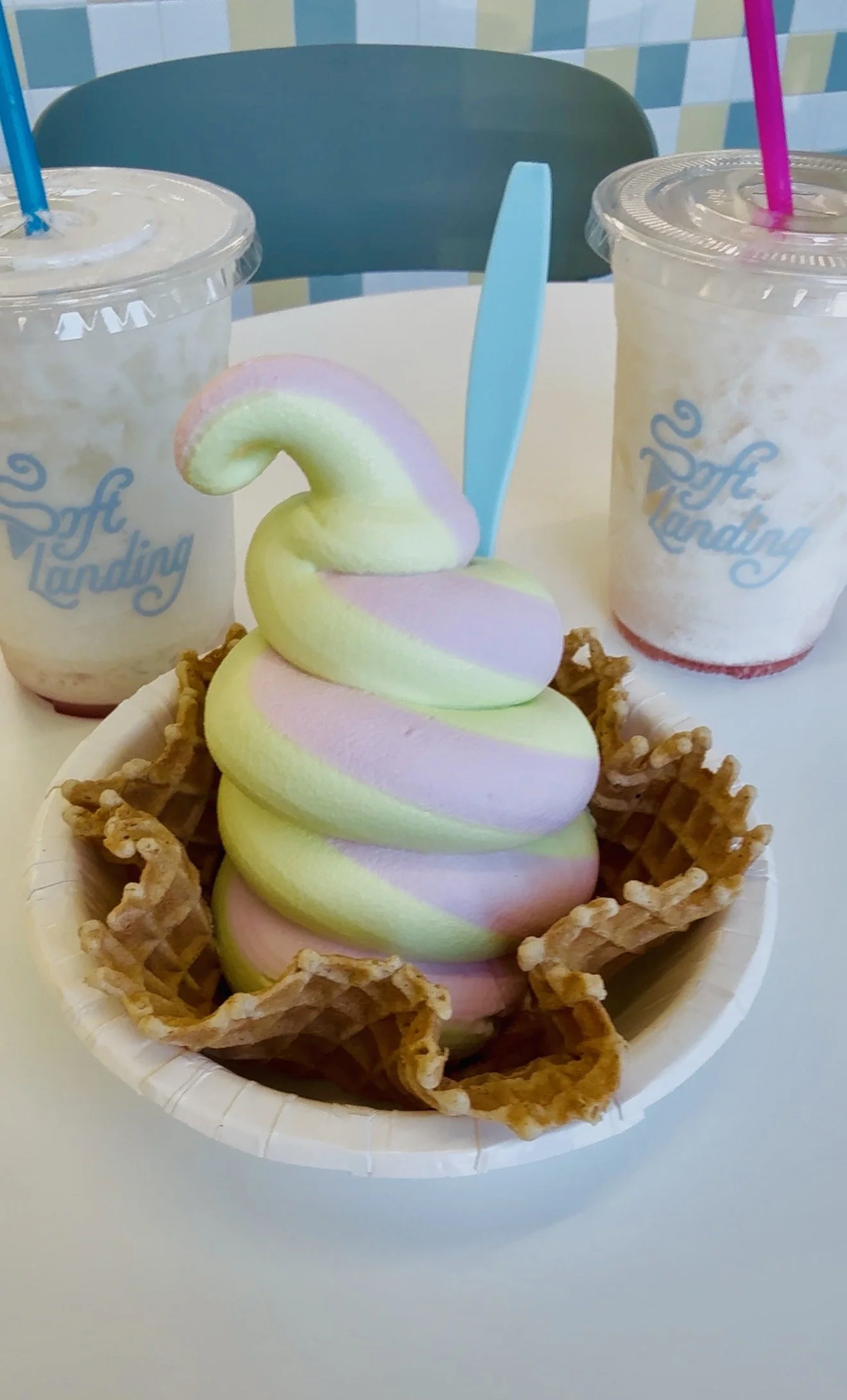 Eagle Soft Landing Soft Serve Ice Cream