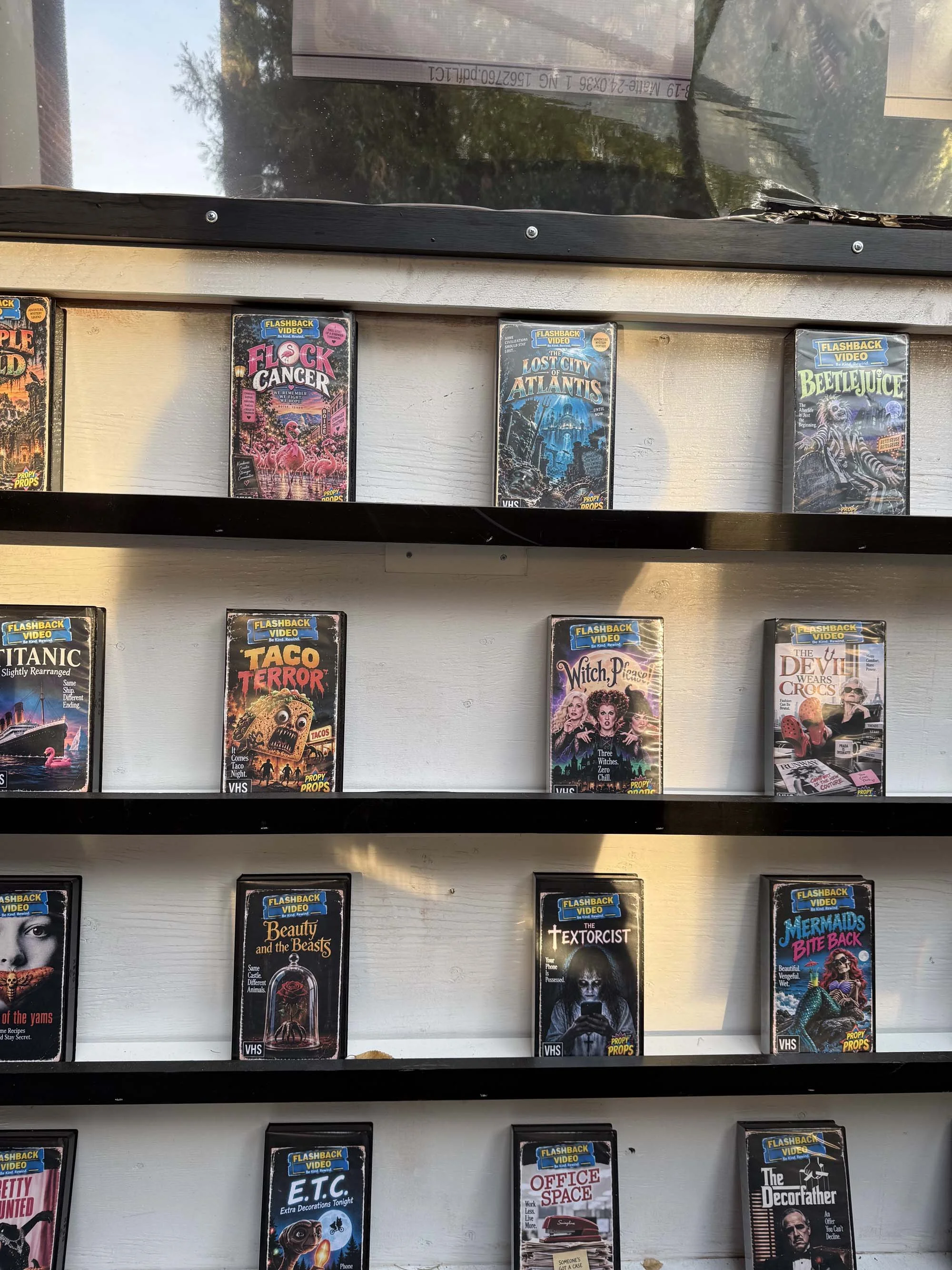 Flashback Video Boise Idaho - Halloween Video Store Themed House Near Harrison Blvd - Treasure Valley Propy Props Presents Movies That Come To Life 5.jpg