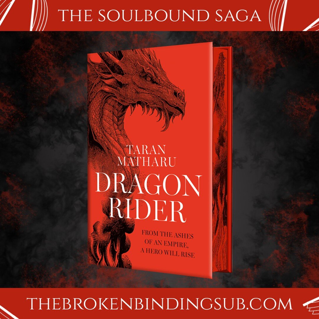 I am so excited to announce that @thebrokennbinding will be producing a special edition of Dragonrider in association with @harpervoyager_uk 🐉🔥

🐉 Specs:
- Signed 
- Alternative colour way
- Royal Hardback
- Designed PLC boards
- Digital edge 
- B