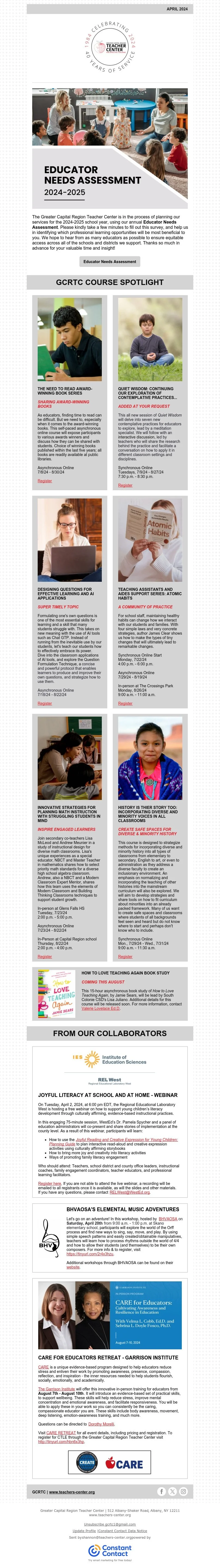 GCRTC Monthly April 2024