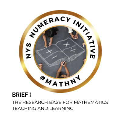 Math 6-8 Support Network: Numeracy Briefs Series