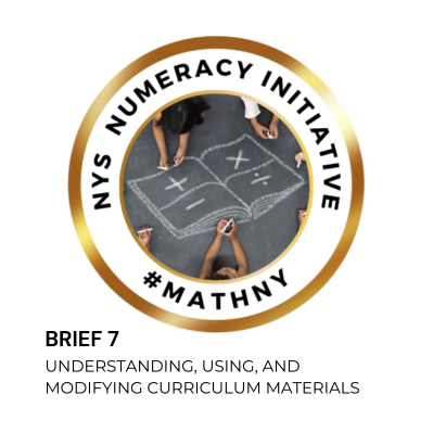 Math 6-8 Support Network: Numeracy Briefs Series