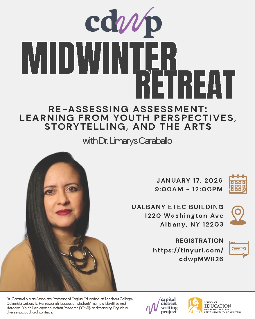 Re-Assessing Assessment: Learning from Youth Perspectives, Storytelling, and the Arts with Dr. Limarys Caraballo