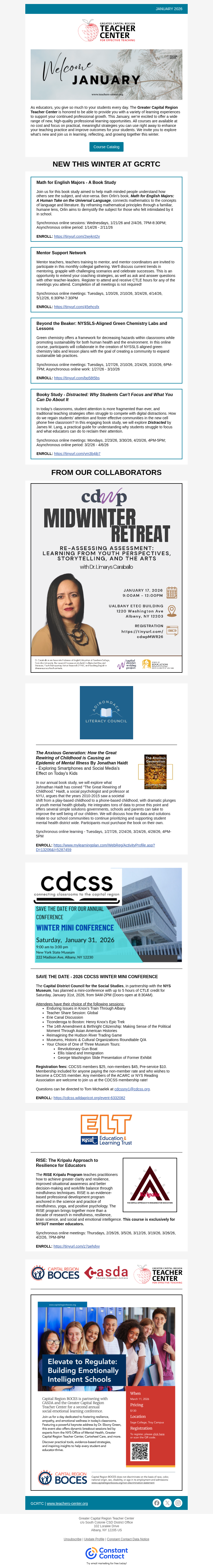 GCRTC Monthly - January 2026