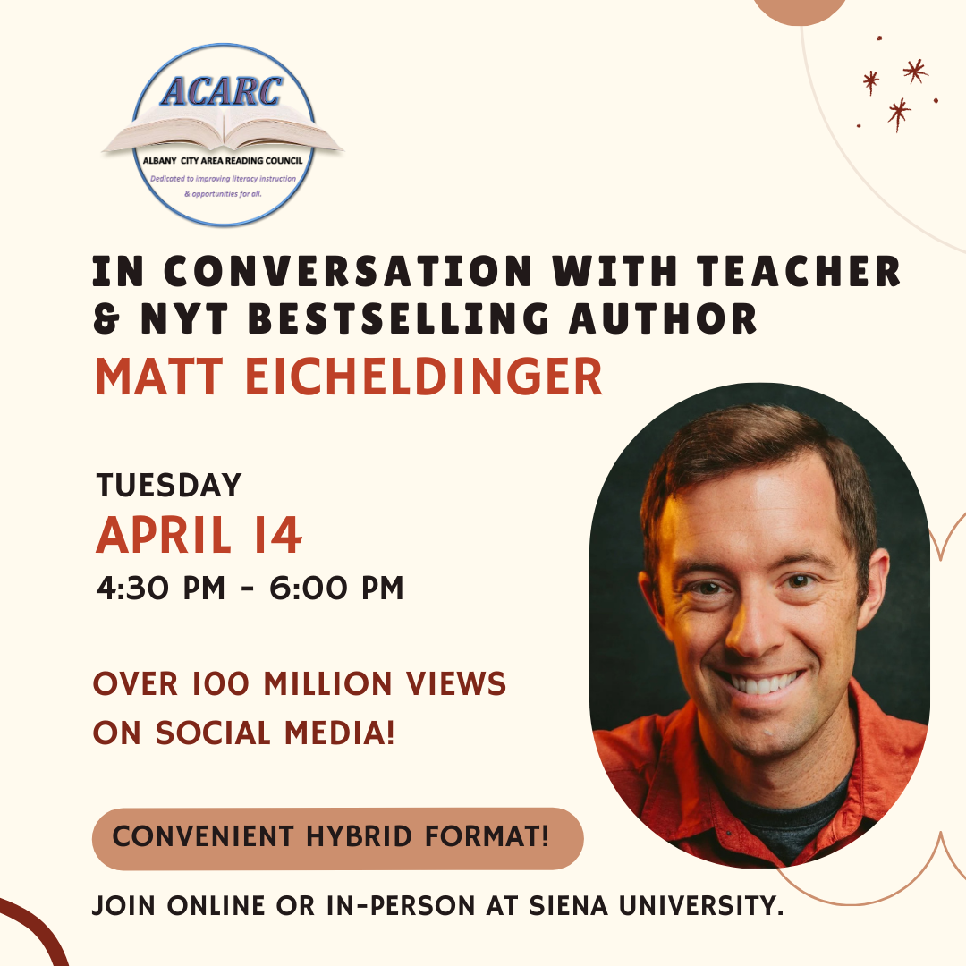 In Conversation with Teacher &amp; NYT Bestselling Author Matt Eicheldinger