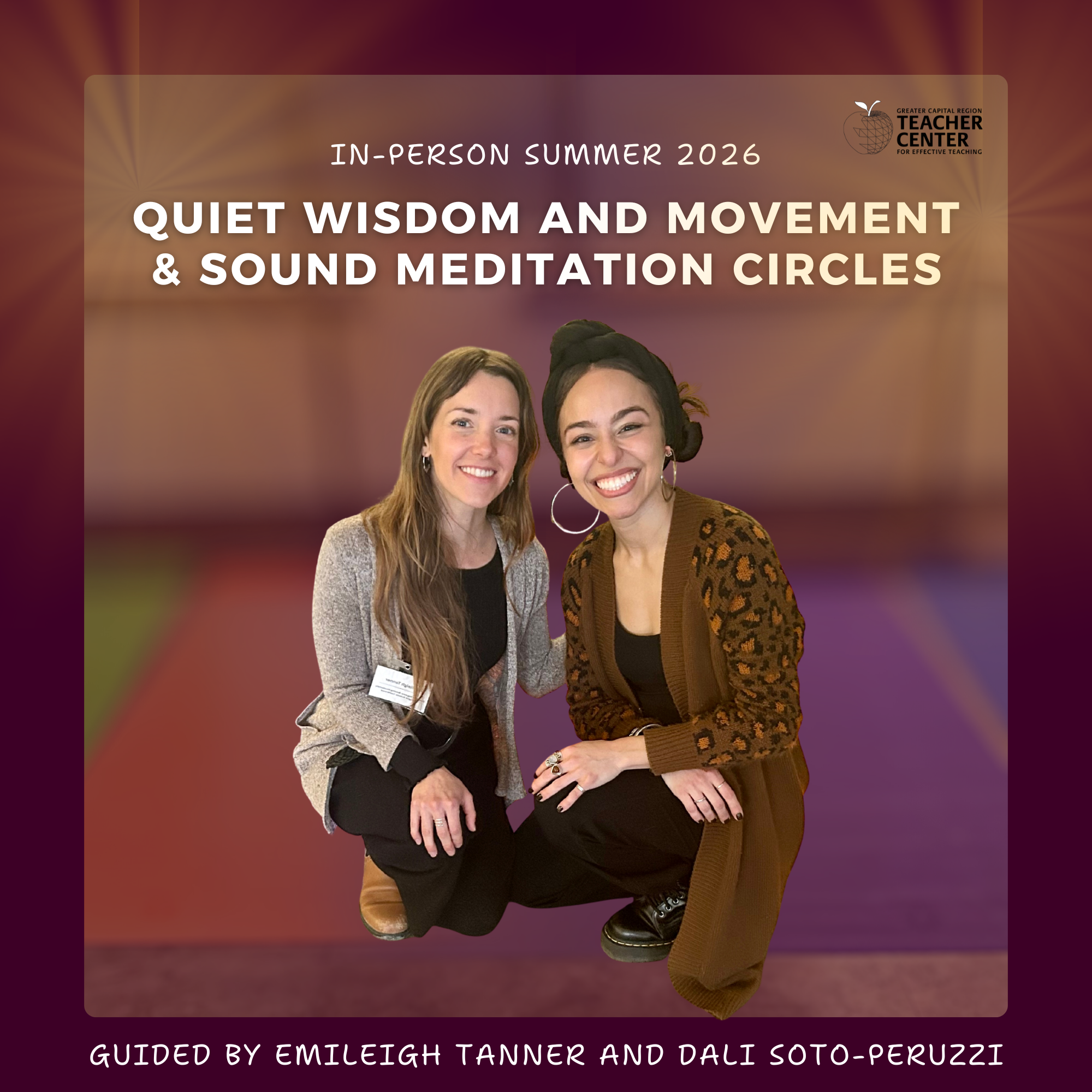 Quiet Wisdom and Movement and Sound Meditation Circles
