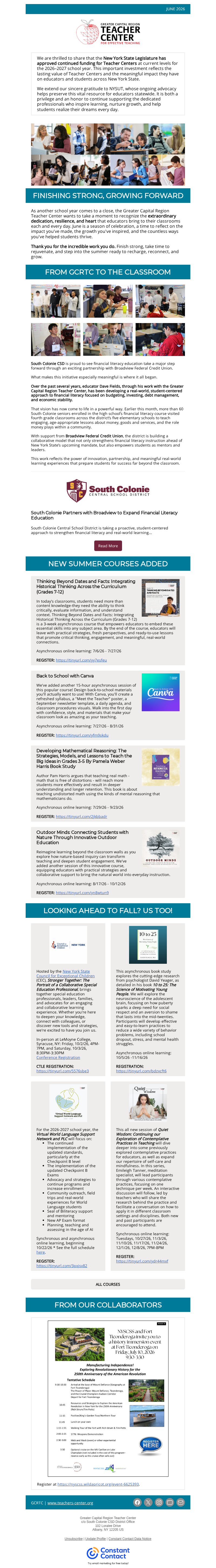 GCRTC Monthly - June 2026