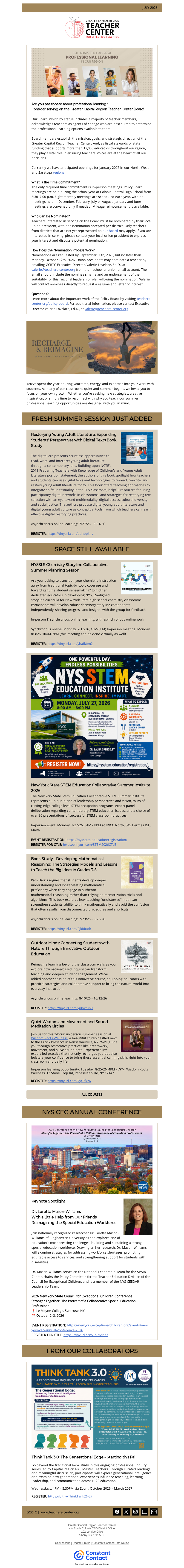 GCRTC Monthly - July 2026