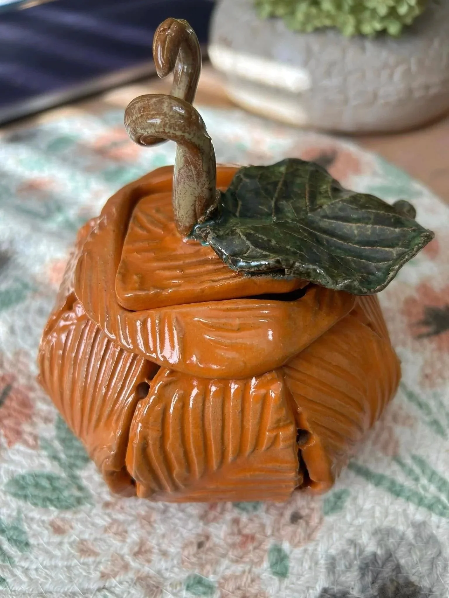 Textured Pumpkins