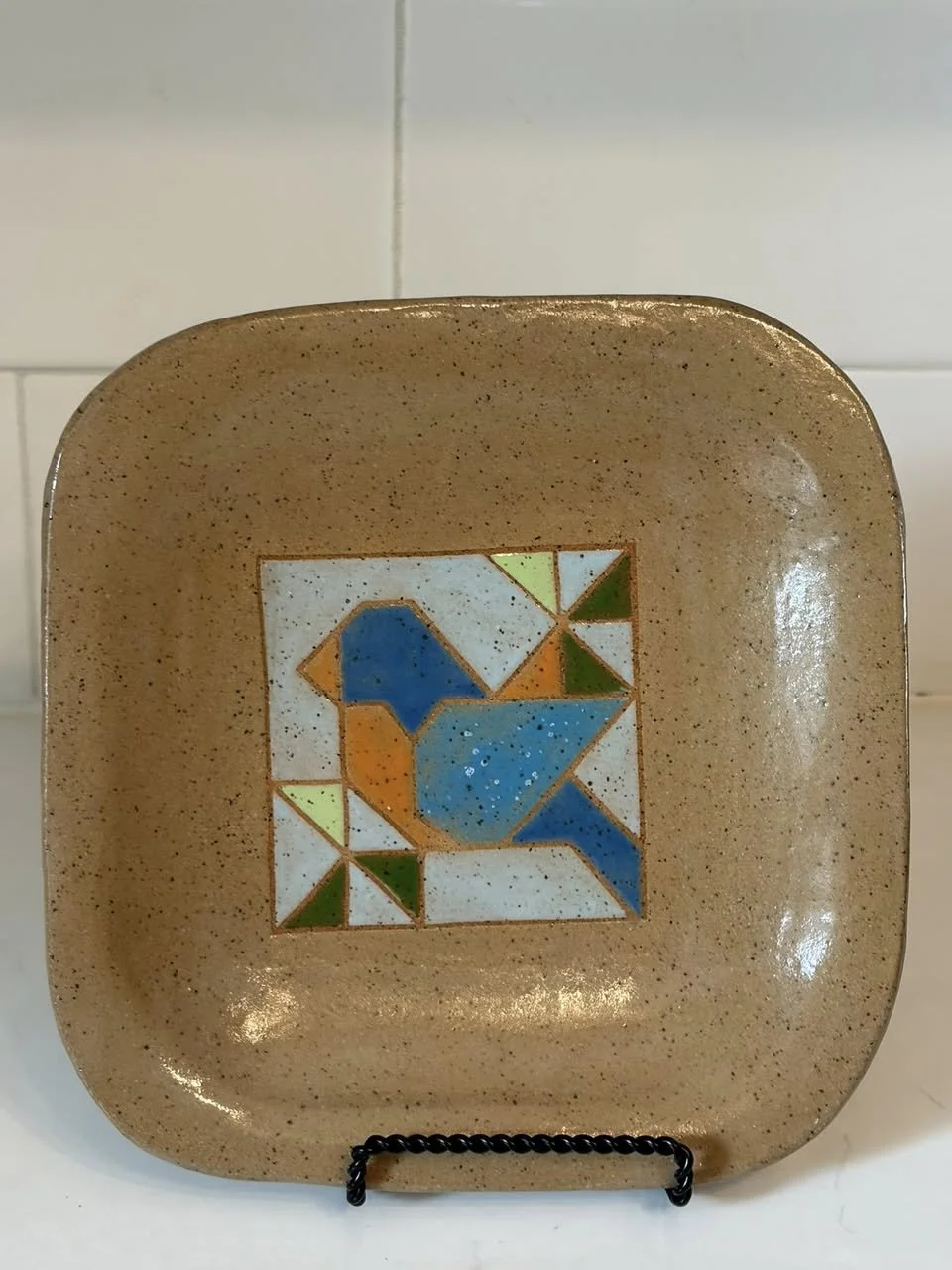 Kozy Blue Bird Plate.jpg