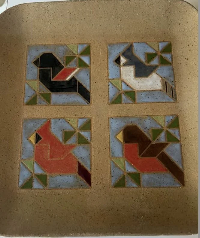 Koziatek-Bird Quilt Platter.jpg