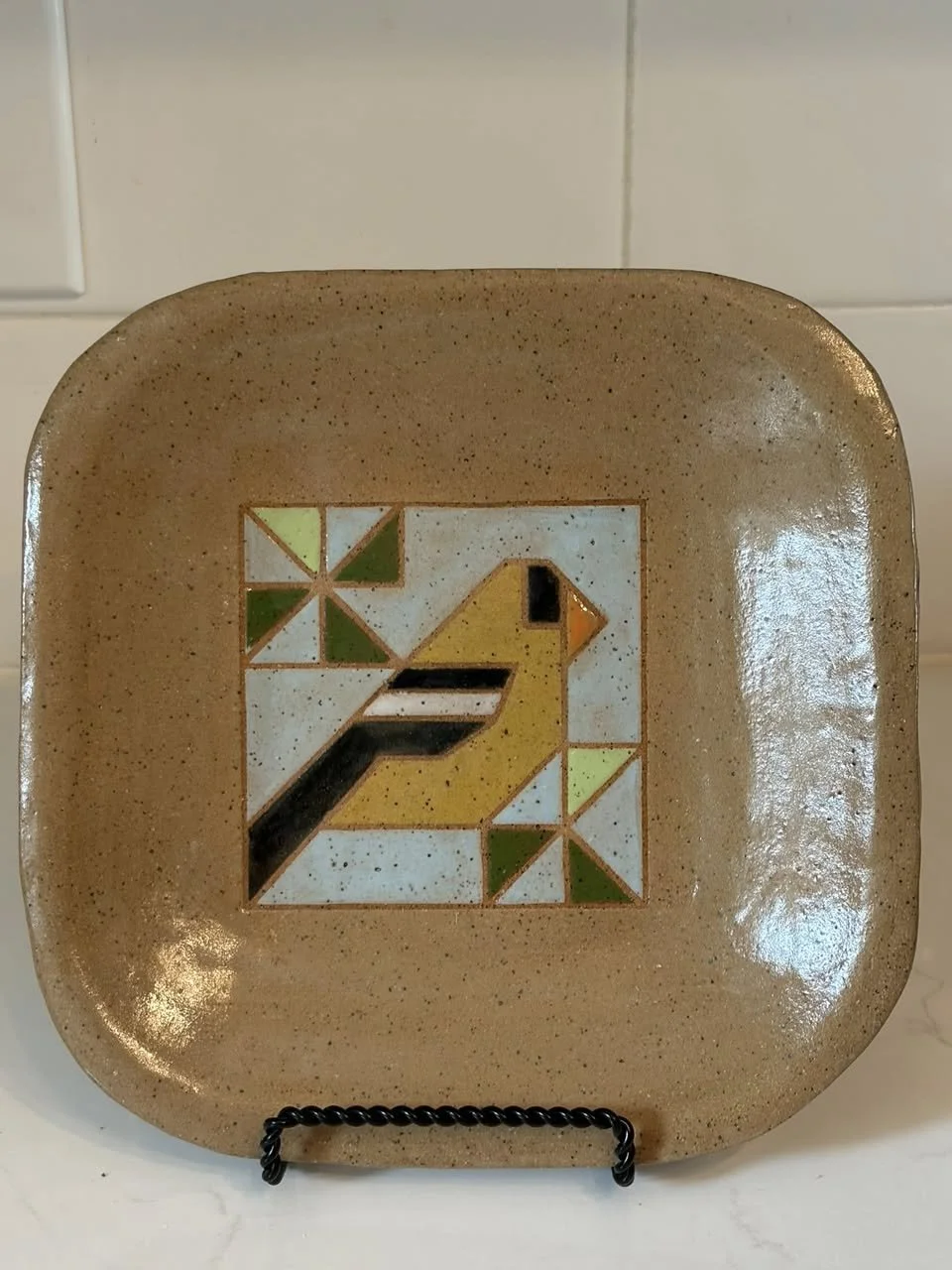 Kozy Gold Finch Plate.jpg
