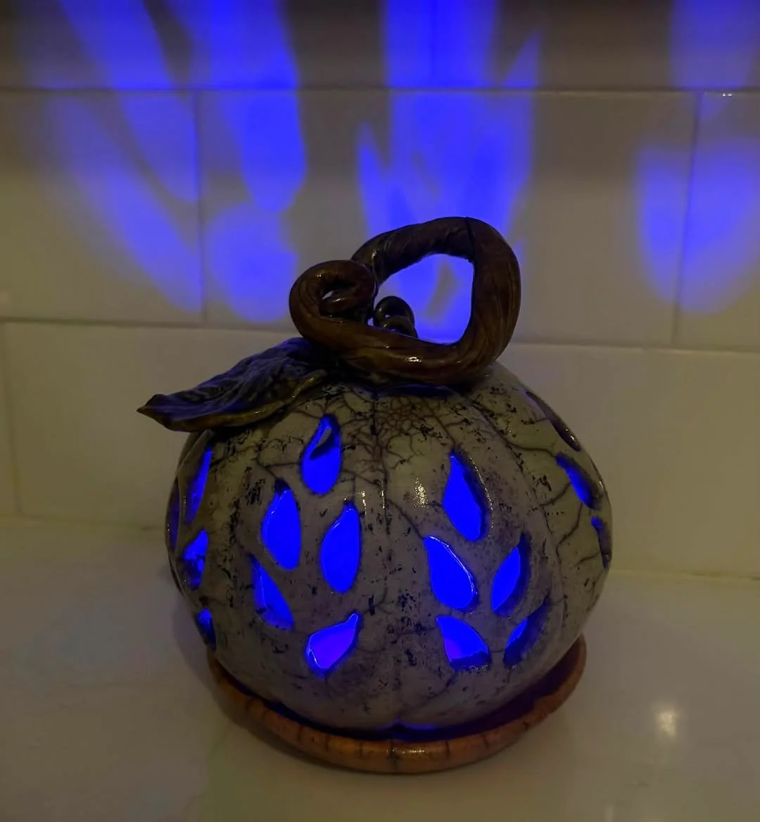 Tari_Koziatek Blue Raku Pumpkin.jpg