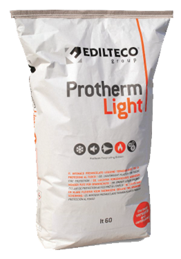 Protherm Light cementitious spray applied passive fire protection material packaging