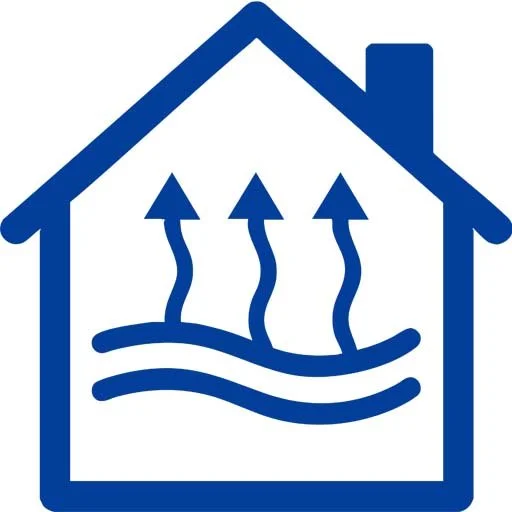 Ramco Industries vapour open and breathable board icon
