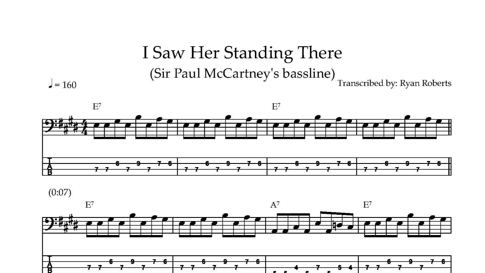 Paul McCartney - "I Saw Her Standing There"