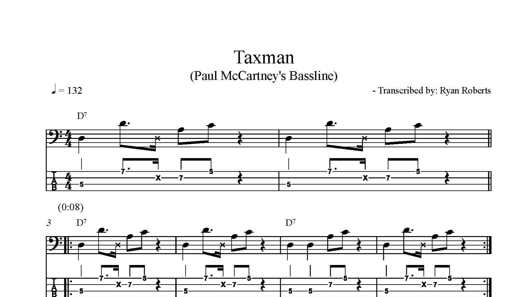 Paul McCartney - "Taxman"