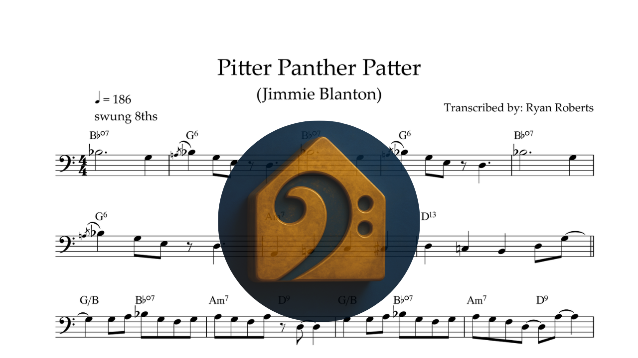 “Pitter, Panther, Patter” - Jimmie Blanton