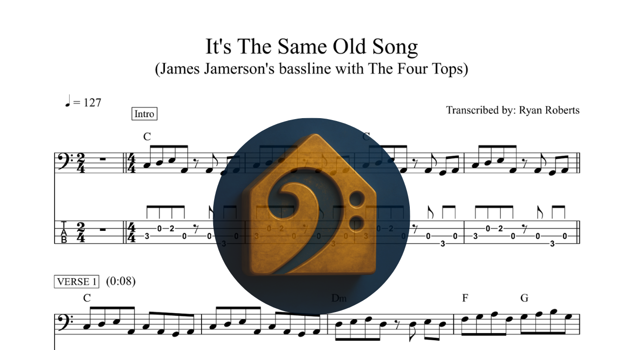 It's the Same Old Song – James Jamerson