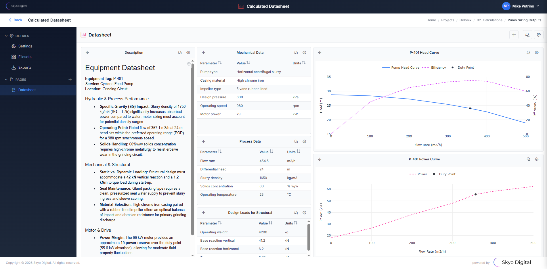 Build calculations and AI-generated templates to rapidly produce standard engineering content.