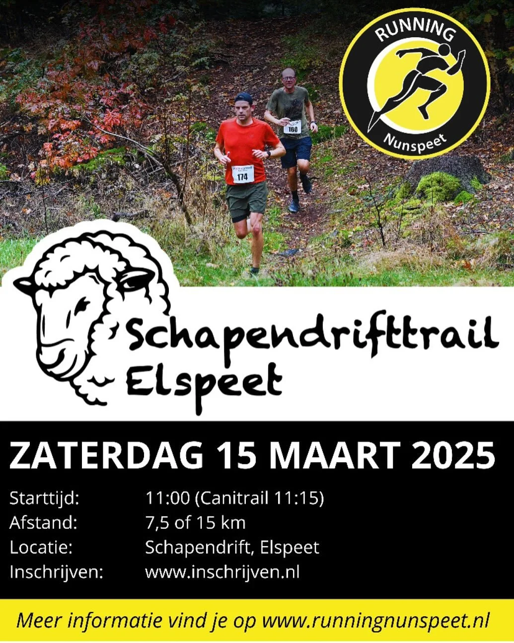 Flyer Schapendrifttrail 2025