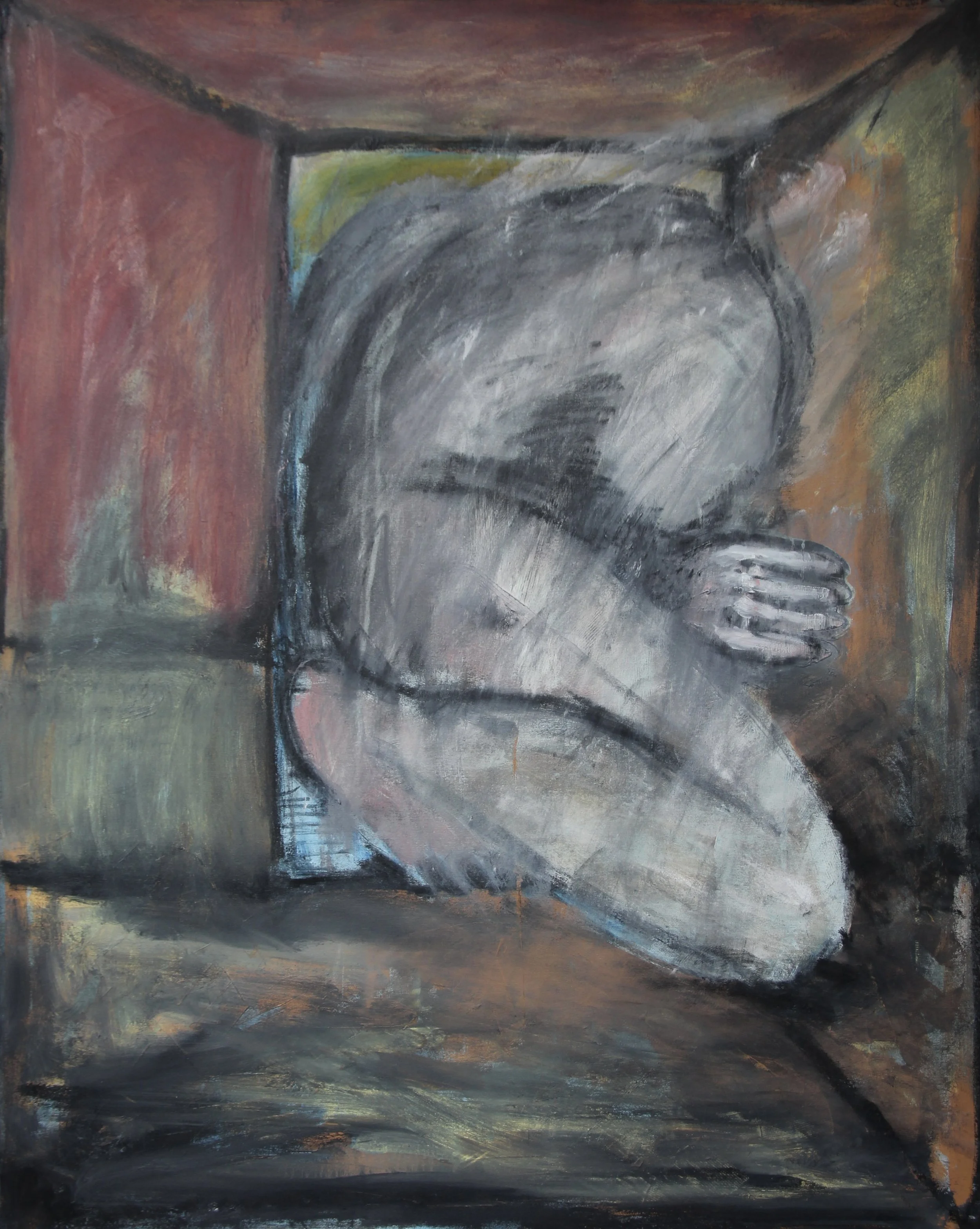 Break Out
110 x 138cm
Oil on canvas