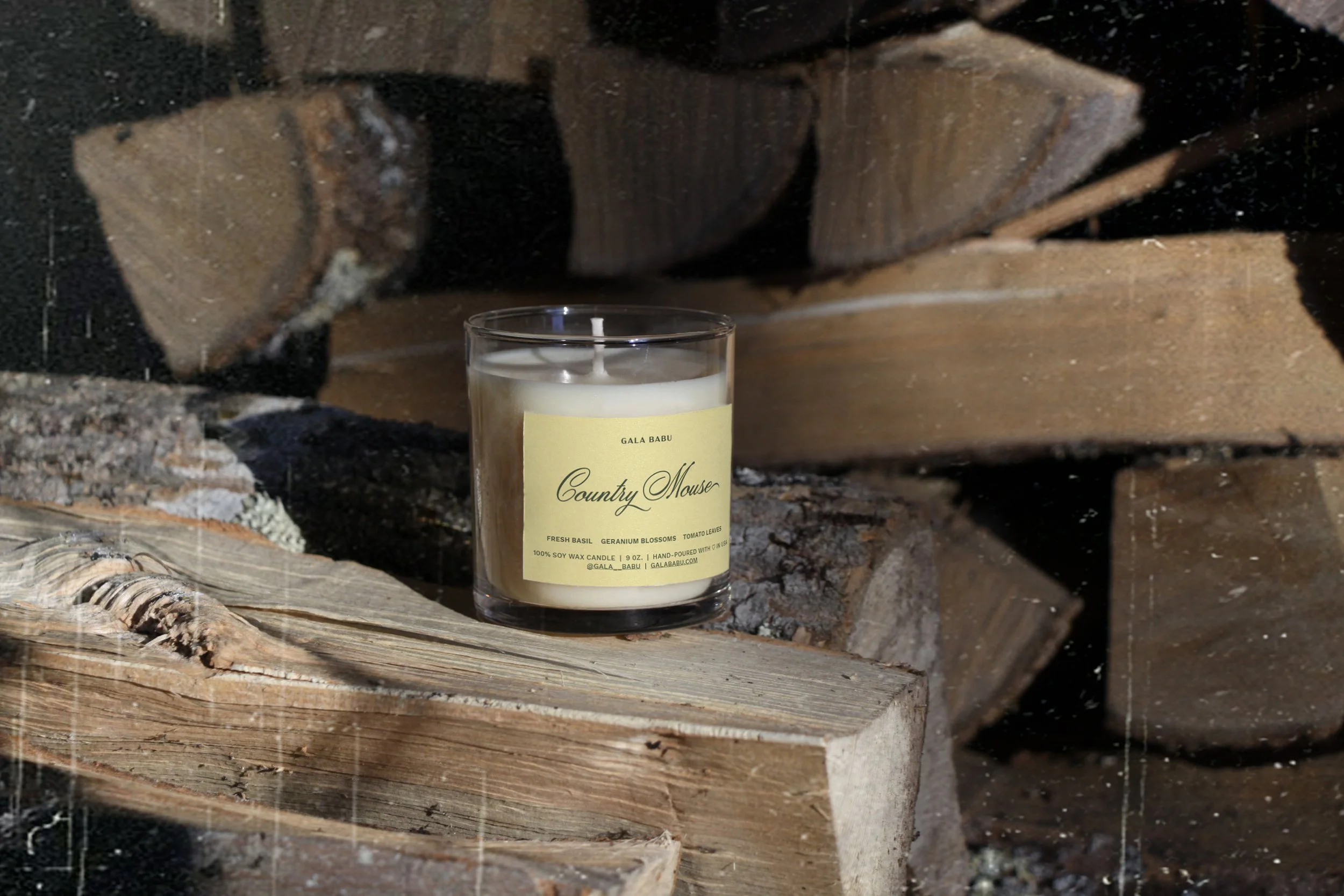 Country Mouse Signature Candle