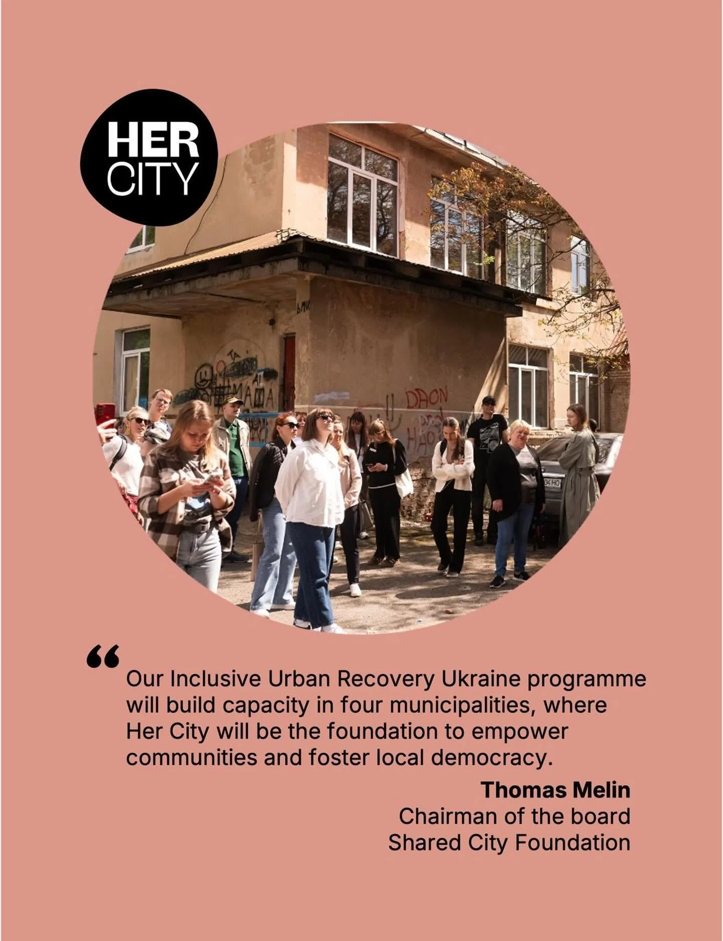 Projektlansering: Inclusive Urban Recovery Ukraine.