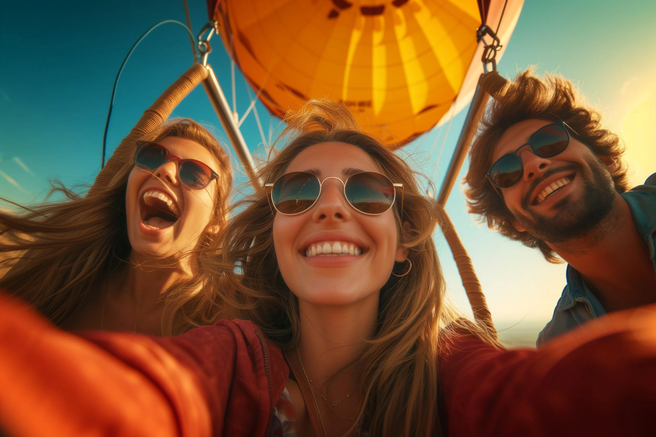 Short form video selfie.