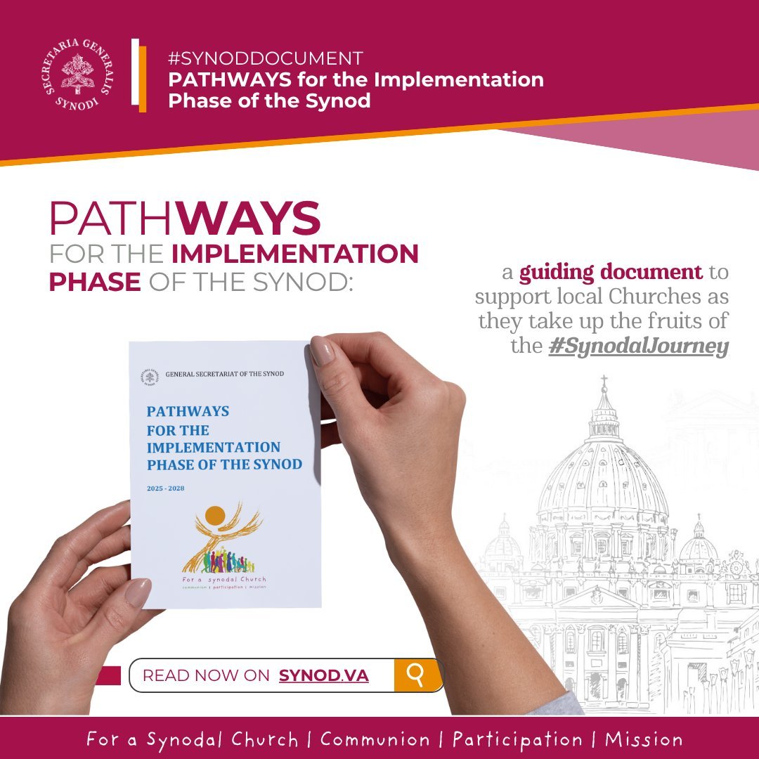 ‘Pathways’ - new Synodality Implementation Document