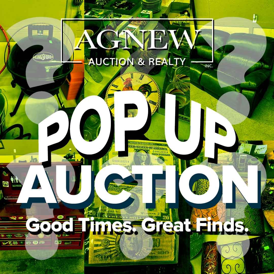 Pop-Up Auction: Tuesday, Oct 13-5pm 