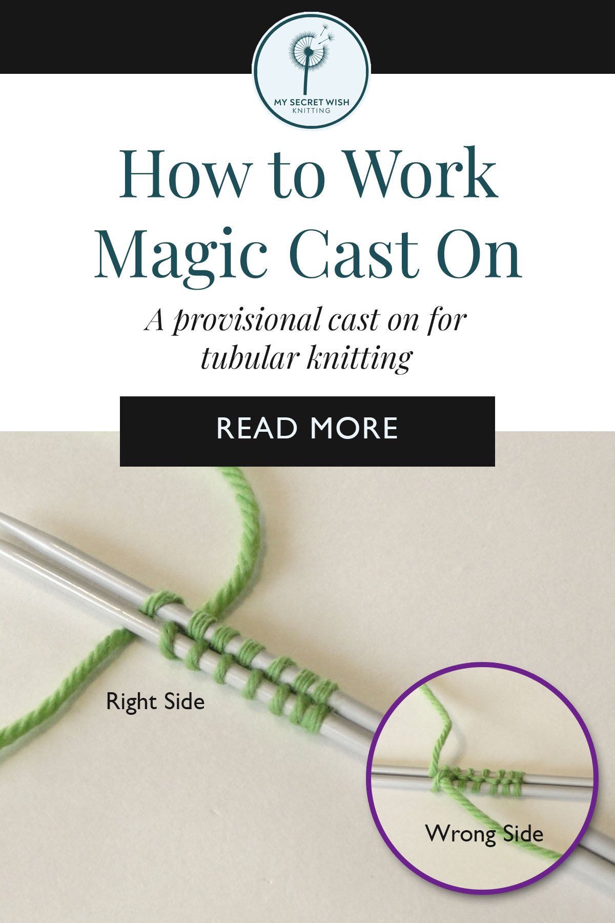 Magic Cast On — My Secret Wish Knitting
