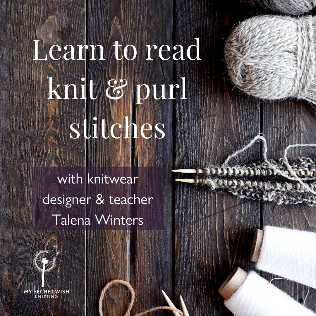 Do you sometimes struggle to tell if your next stitch should be a knit or a purl? Do you know what the stitches on your needle are telling you about themselves? If not, check out my Reading Your Knitting tutorial about understanding knit and purl sti