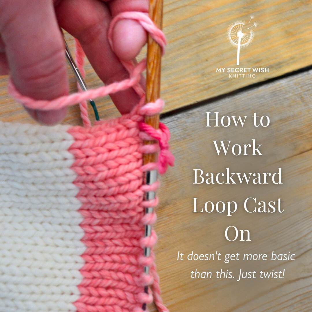 This very easy cast on is not great for starting a project. But it's fantastic for casting on a few stitches while shaping a project&mdash;such as at the top of a mitten gusset or when shaping armholes in top-down knitting. Learn this simple techniqu
