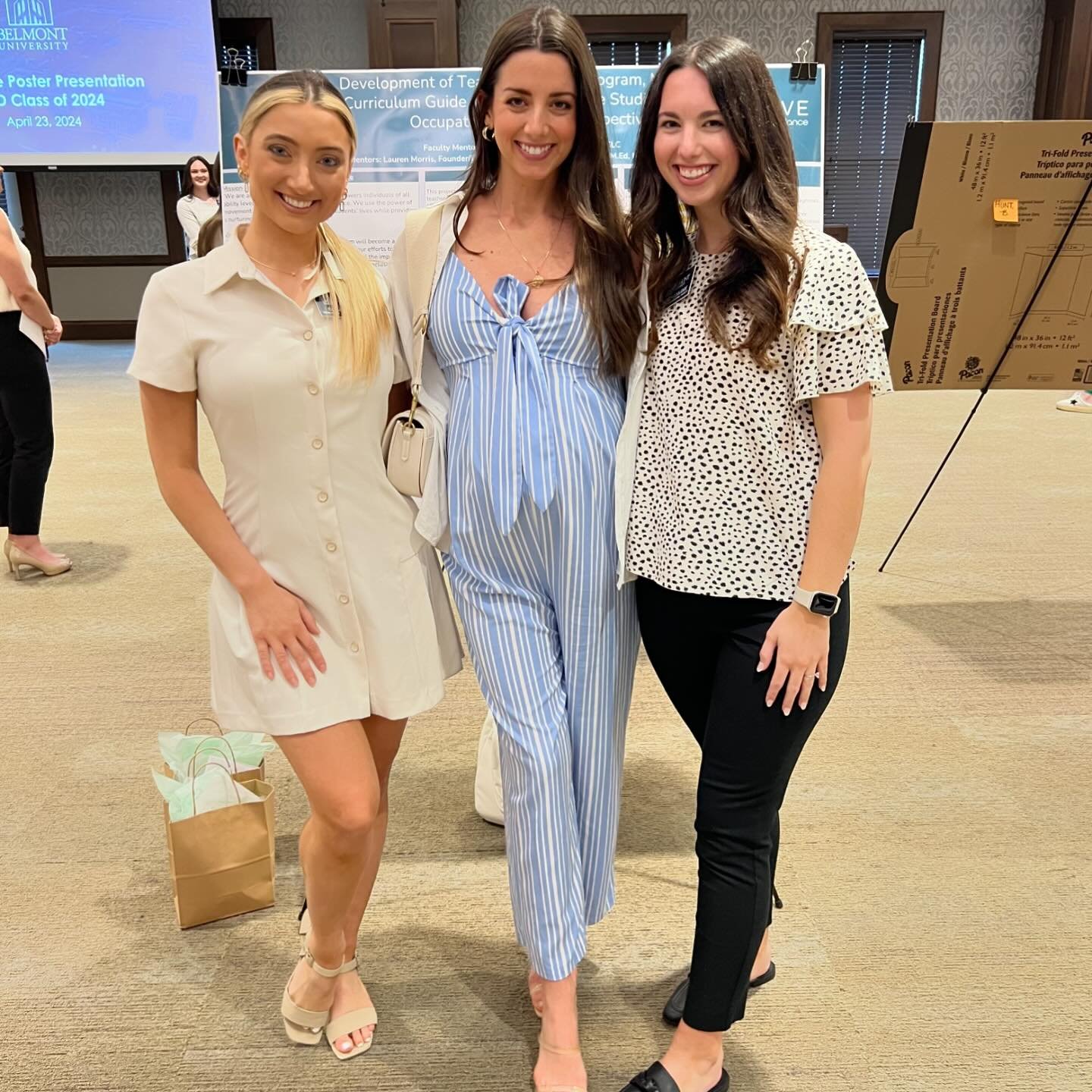 So proud of these two! This semester, we had the pleasure of working with Susanna and Sidney, two future Occupational Therapists from @belmontu. Susanna helped us build a new framework for training future teachers at MOVE Inclusive Dance while Sidney