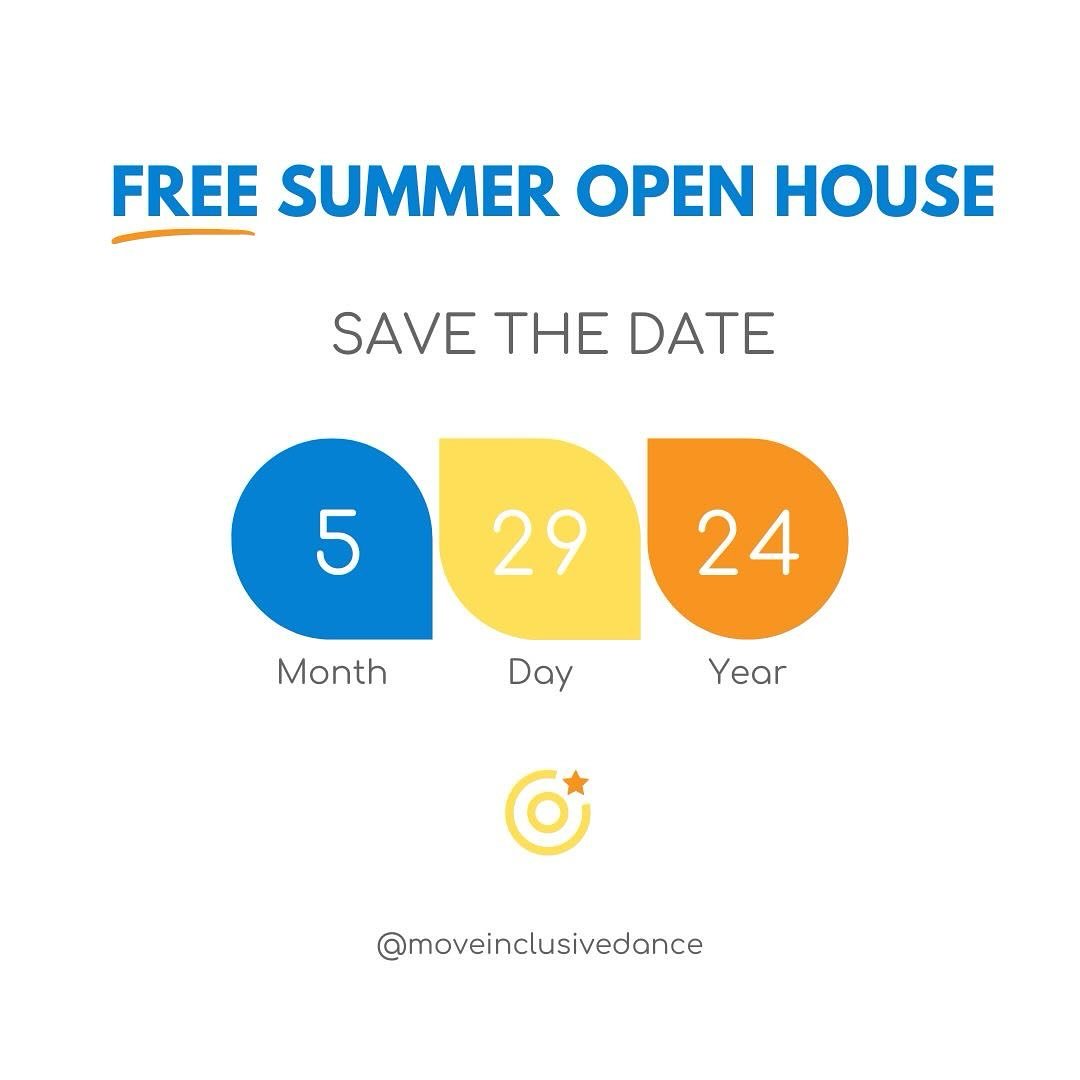 Join us for a FREE class and get to know our talented teachers, dedicated staff, and enthusiastic students! 

Mark your calendar for our Open House on Wednesday, May 29th, at 11:00 am at our Bellevue Studio. All abilities and ages 5 and up are welcom
